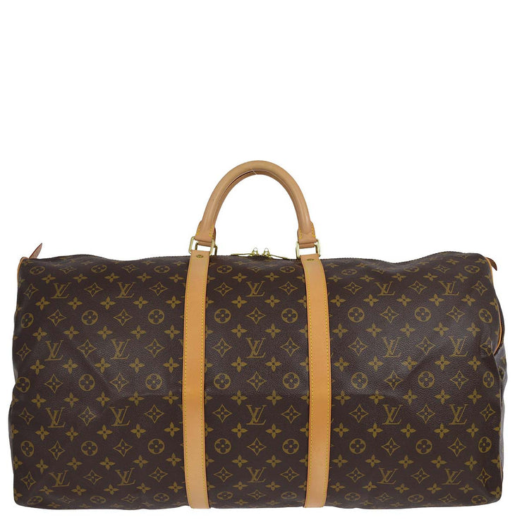 Louis Vuitton 2005 Monogram Keepall 60 Duffle Handbag M41422