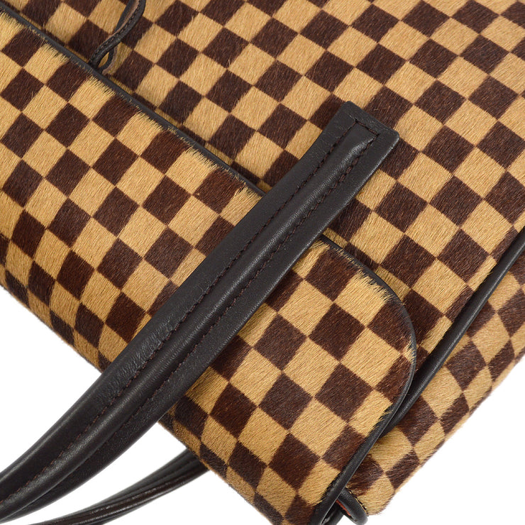 Louis Vuitton Damier Sauvage Lion Handbag M92131