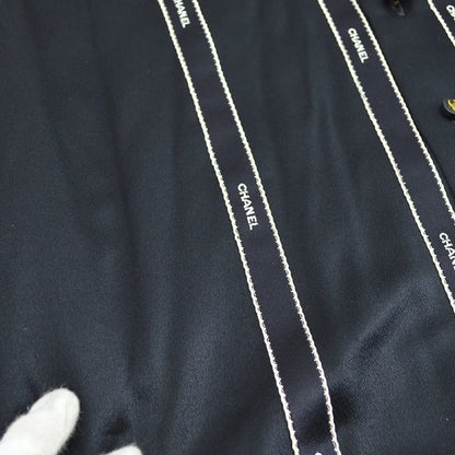 Chanel Fall 1994 Ribbon Silk Shirt #34