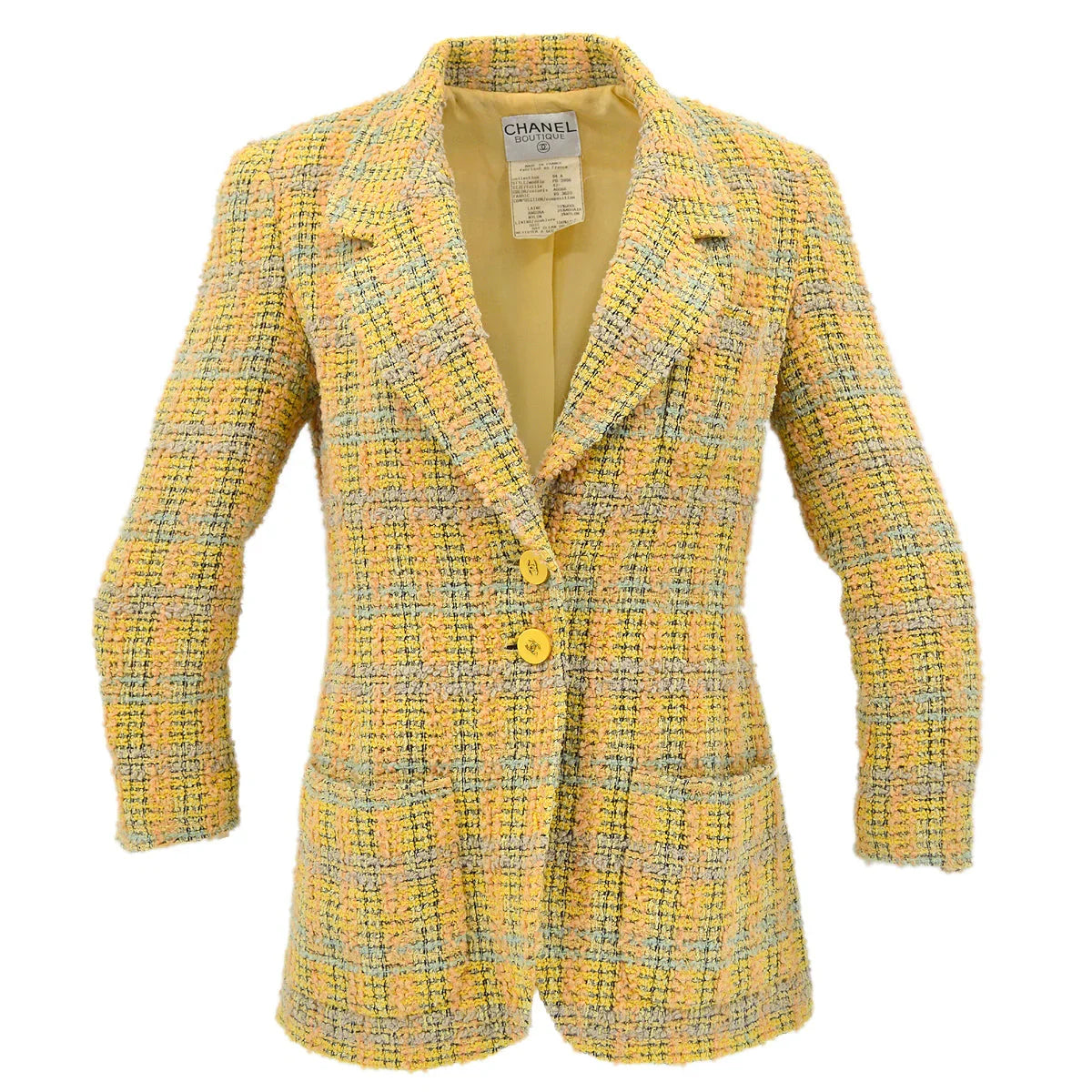 Chanel Fall 1994 Tweed Jacket #42