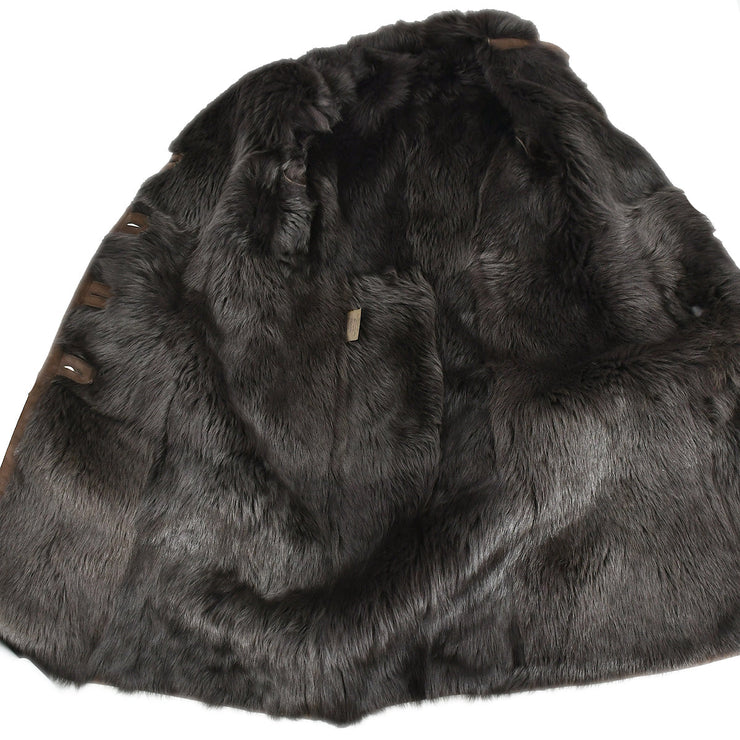 Loewe Fur Coat Brown #40
