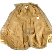 Chanel Fall 2000 shaggy coat #42