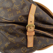 Louis Vuitton Monogram Saumur 35 Messenger Shoulder Bag M42254