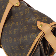 Louis Vuitton Monogram Saumur 35 Messenger Shoulder Bag M42254