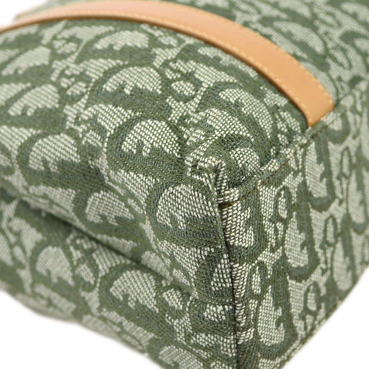 Christian Dior 2002 Green Trotter Tote Handbag