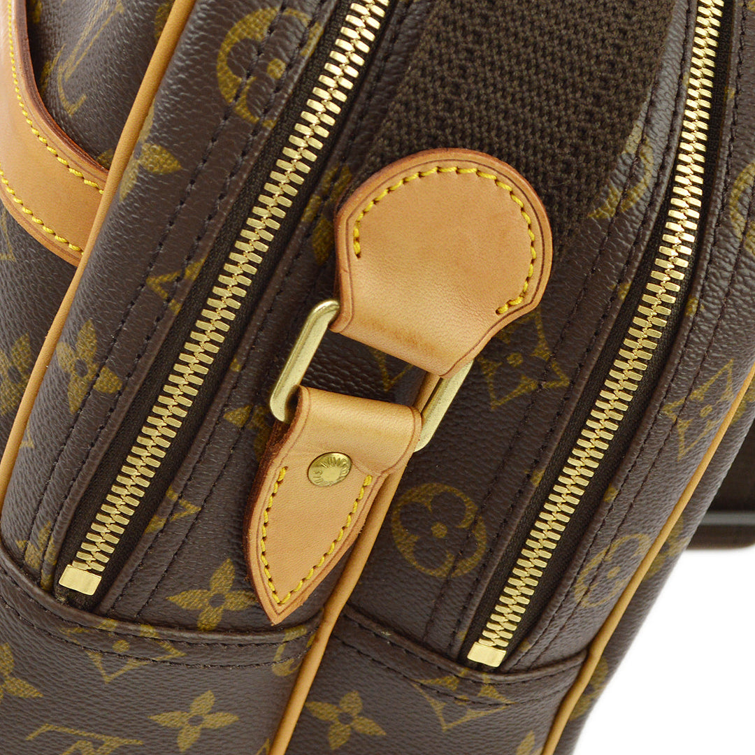 Louis Vuitton 2001 Monogram Reporter GM Shoulder Bag M45252 Louis Vuitton 2001 Monogram Reporter GM Shoulder Bag M45252