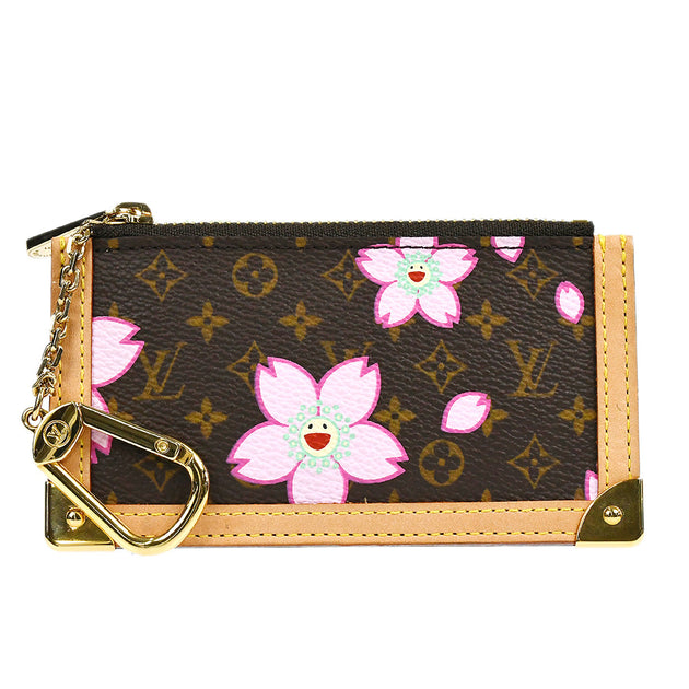 Louis Vuitton Louis Vuitton Pochette Cles Cherry Monogram Canvas Coin