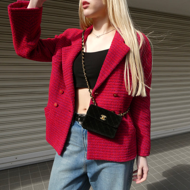 CHANEL 1995 double-breasted blazer #40