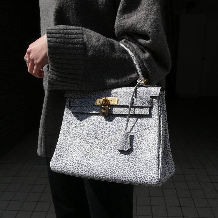 Hermès Kelly Dalmatian Retourne Handbag