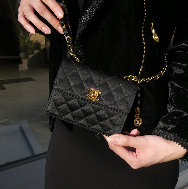 classic chanel bag mini leather