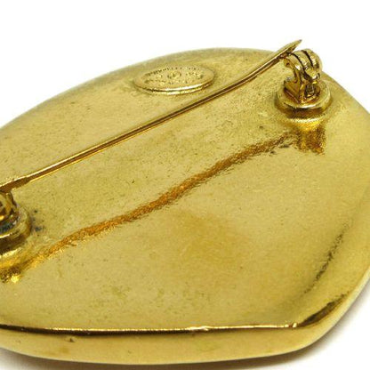 Chanel CC Logos Brooch Pin Corsage Gold 96P