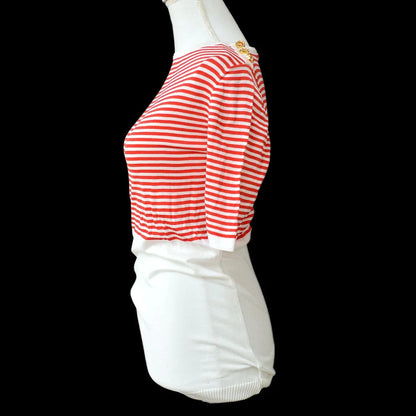 Chanel 1992 striped block top #36