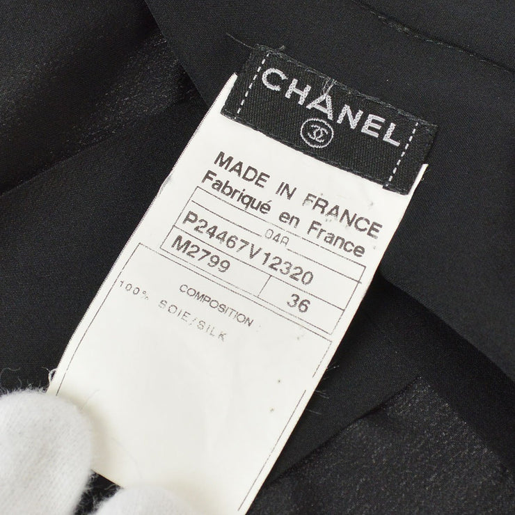 Chanel 2004秋季CC刺绣纤巧的衬衫＃36