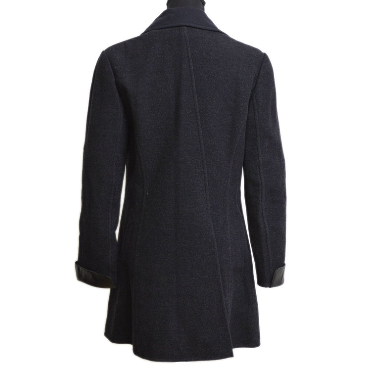 CHANEL 2000 Fall notched lapel side-buckle jacket #42