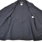CHANEL 2000 Fall notched lapel side-buckle jacket #42