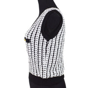 CHANEL 1997 Interlocking V-neck vest #42