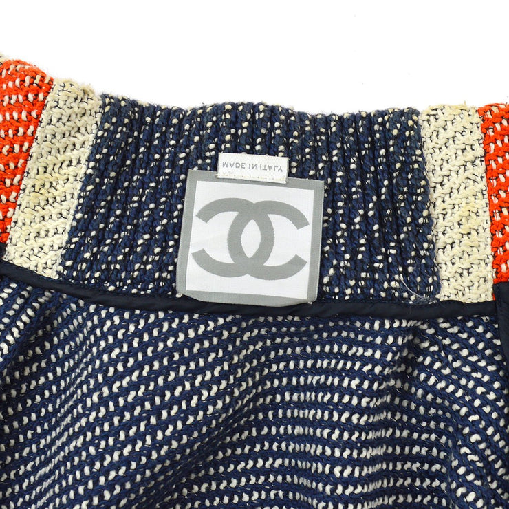 CHANEL 2002 Sports knitted zipped jacket #44