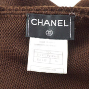 CHANEL 1999 Fall lurex stripe knitted top #36