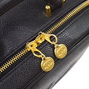 CHANEL 1996-1997 Lunch Box Vanity 24 Black Caviar