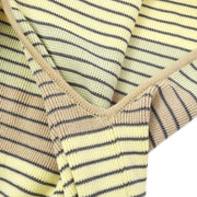 Chanel 1998 Spring knitted striped top #40