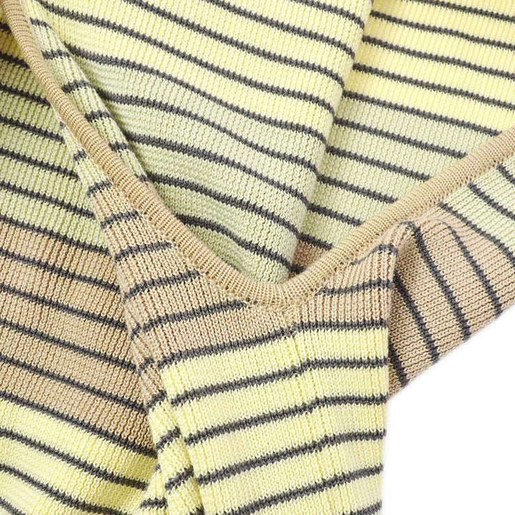 Chanel 1998 Spring knitted striped top #40