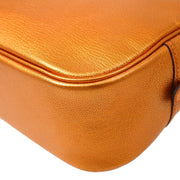 HERMES 2006 PLUME ELAN 28 Metallic Orange Chevre Coromandel