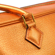 HERMES 2006 PLUME ELAN 28 Metallic Orange Chevre Coromandel