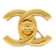 Chanel 1996 CCターンロックブローチスモール