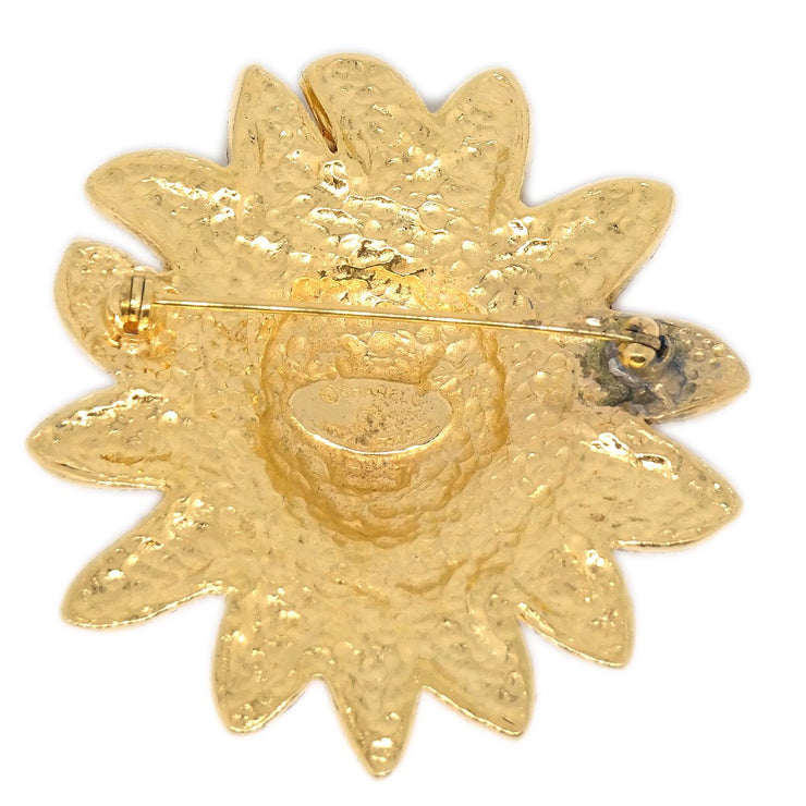 CHANEL 1986-1994 Lion Brooch Pin Gold