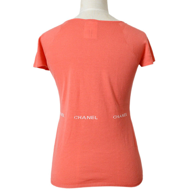 Chanel 2004粉红色短袖上衣＃38