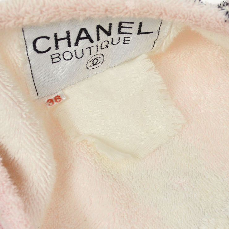 Chanel 1994シグネチャーモチーフプリントバスローブスタイルジャケット＃38