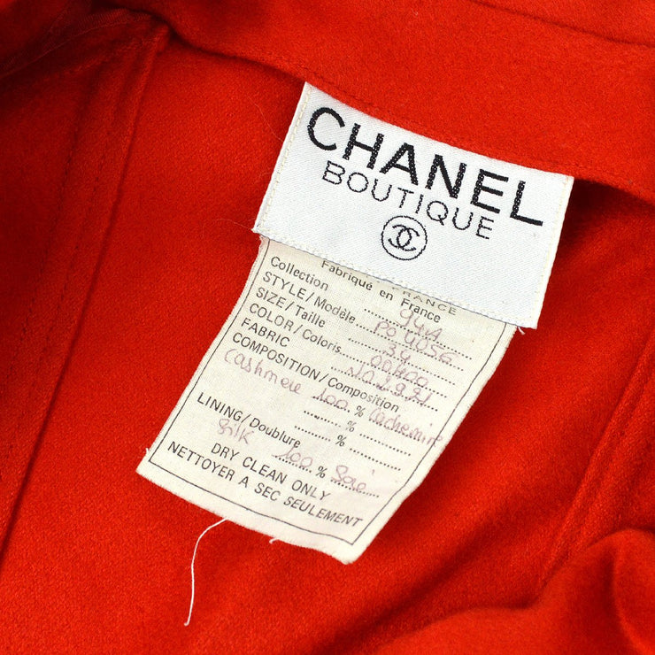 CHANEL 1994 Fall cashmere double-breasted coat #34