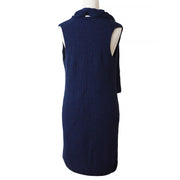CHANEL 2008 Cruise logo patch knitted dress