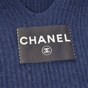 CHANEL 2008 Cruise logo patch knitted dress