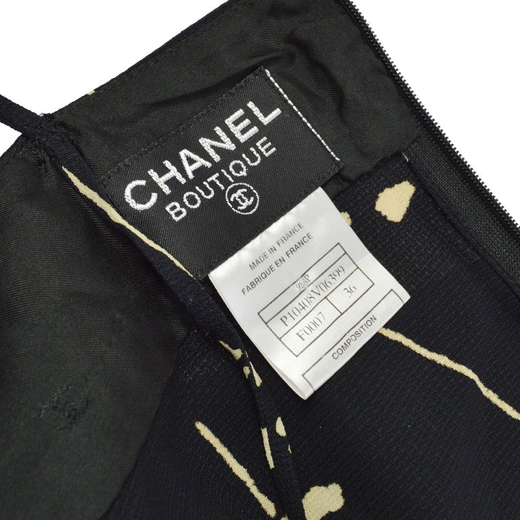Chanel 1998花卉印刷连衣裙＃36