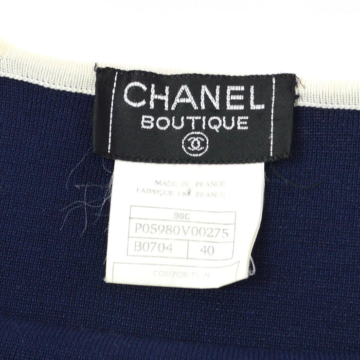 香奈儿（Chanel）1996海军棉质紧身衣裤＃40