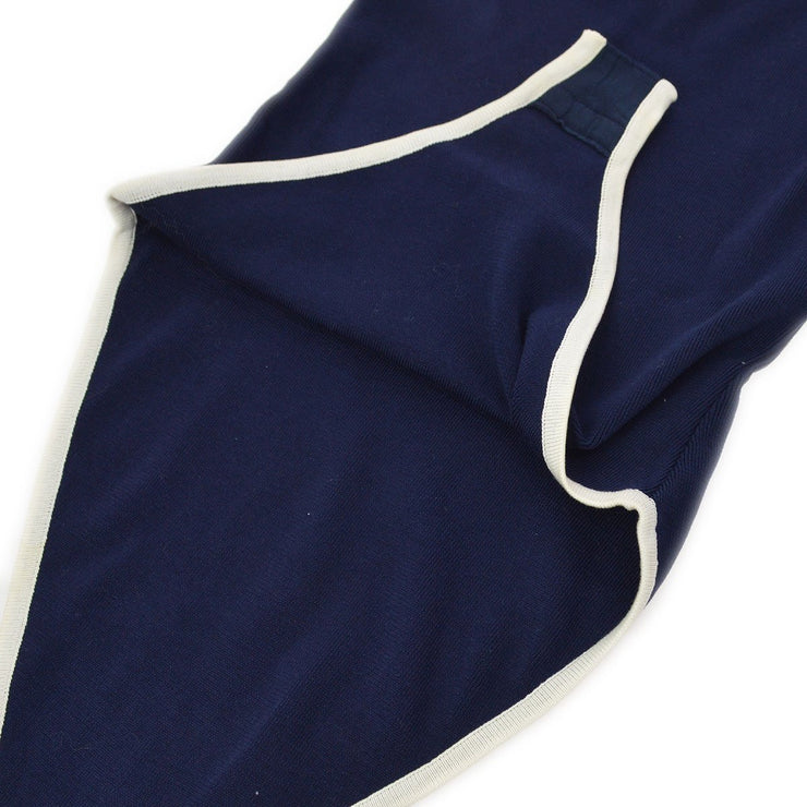 CHANEL 1996 Navy Cotton Bodysuit #40 – AMORE Vintage Tokyo