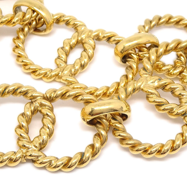 Chanel 1988 Medallion Gold Chain Belt
