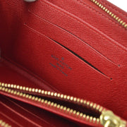 ★Louis Vuitton 2005 Porte Monnaie Zip Wallet Monogram Cherry M95006