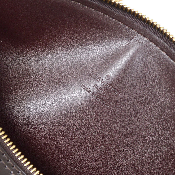 Louis Vuitton Vernis Bedford Hand Bag Vi2047 Purse Amarante Patent