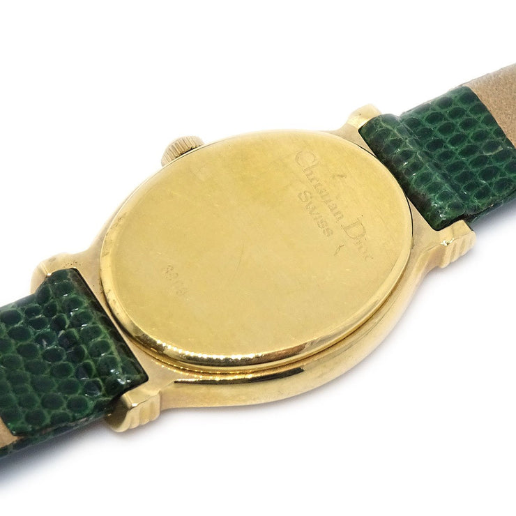 Christian Dior Quartz Watch Gold Plated