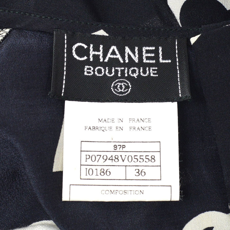 Chanel 1997 Spring徽标印刷T恤＃36