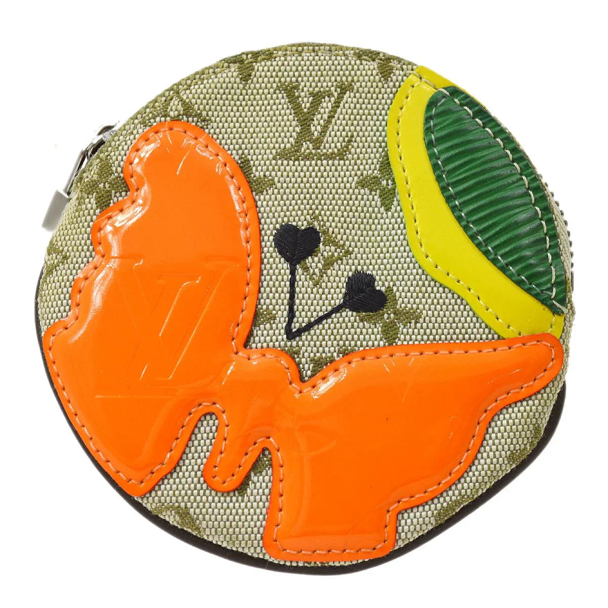Louis Vuitton 2002 Porte Monnaie Rond Monogram Minogry M92461