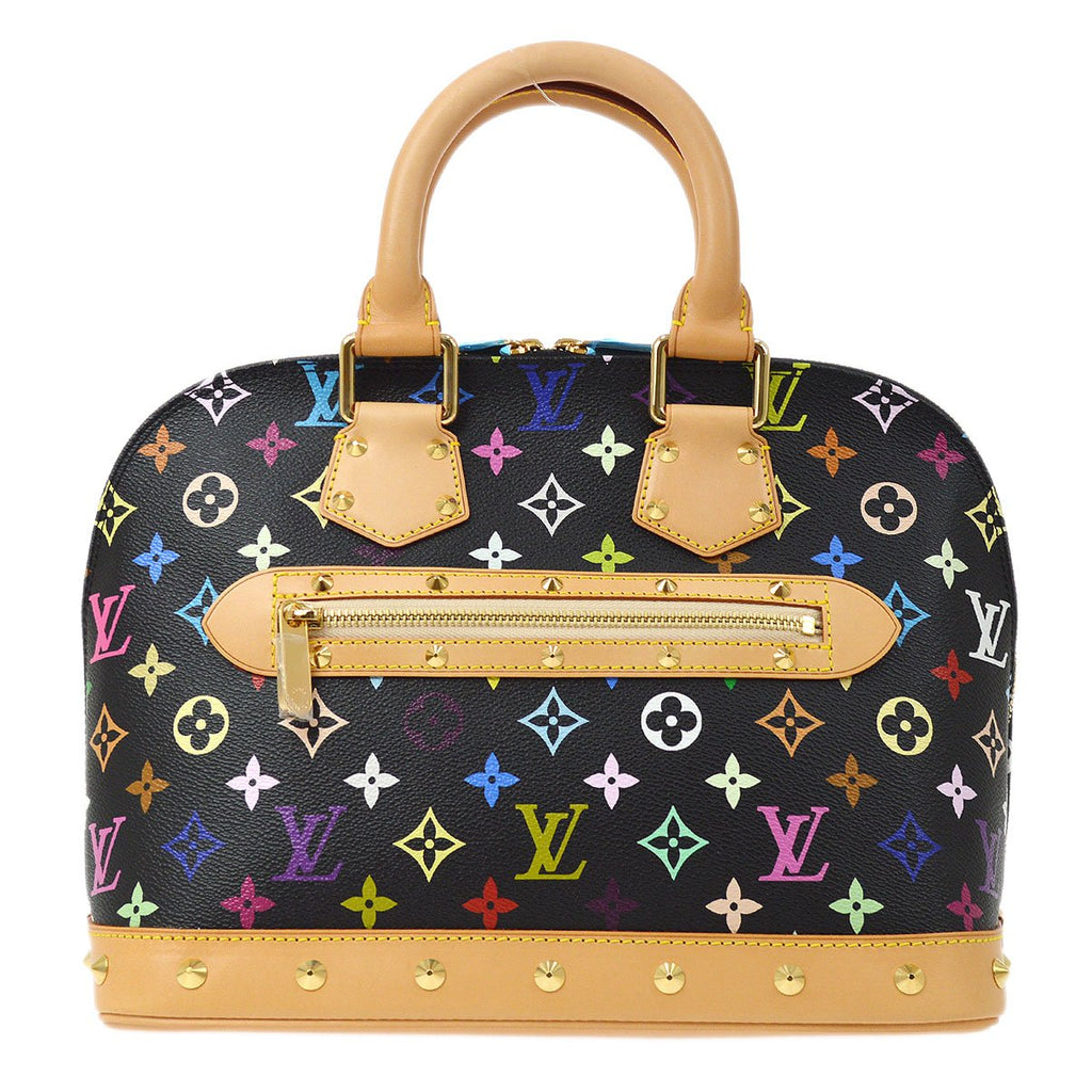 Louis Vuitton Monogram Multicolor Trousse Wapity - Black Mini Bags