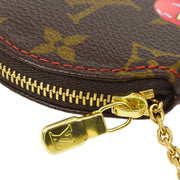 LOUIS VUITTON 2005 PORTE MONNAIE ROND MONOGRAM CHERRY M95043