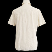 CHANEL 1999 Spring CC pinstripe shirt #40