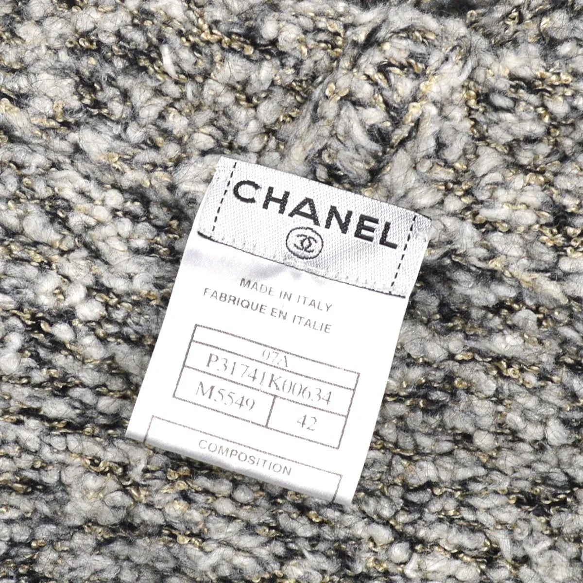 Chanel * 2007 CC penguin-motif knitted hoodie #42