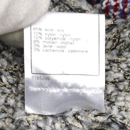 Chanel * 2007 CC penguin-motif knitted hoodie #42