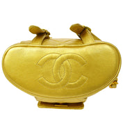 Chanel * 1994-1996 Gold Lambskin Duma Small