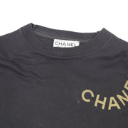 CHANEL logo print T-shirt #M